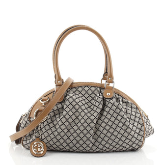 Gucci Sukey Boston Bag Diamante Canvas