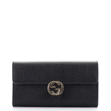 Gucci Icon Continental Wallet Leather