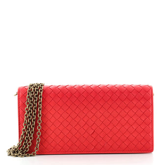 Bottega Veneta Wallet on Chain Intrecciato Nappa