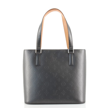 Louis Vuitton Mat Stockton Handbag Monogram Vernis