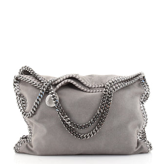 Stella McCartney Falabella Fold Over Bag Shaggy Deer