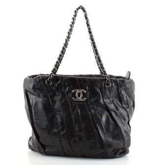 Chanel Twisted Tote Glazed Calfskin Medium