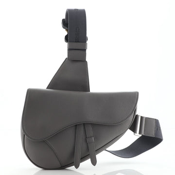 Christian Dior Saddle Crossbody Bag Leather