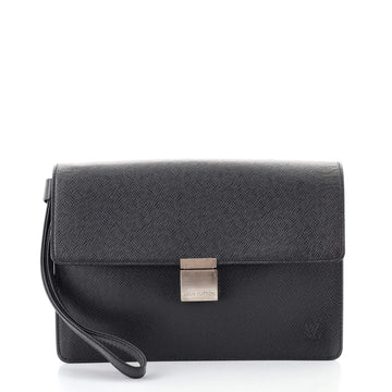 Louis Vuitton Selenga Pouch Taiga Leather