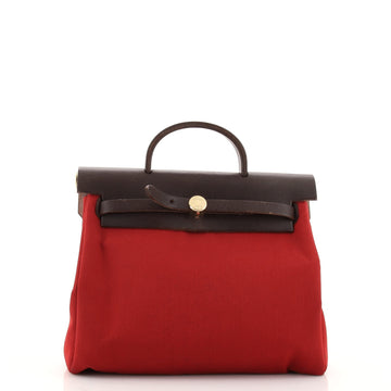 Hermes Herbag A Dos Backpack Toile