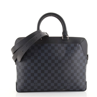 Louis Vuitton Oliver Briefcase Damier Cobalt