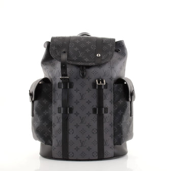 Louis Vuitton Christopher Backpack Monogram Eclipse with Reverse Monogram Eclipse PM