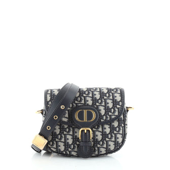 Christian Dior Bobby Flap Bag Oblique Canvas Small