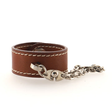Hermes Glove Holder Bag Charm Leather and Metal