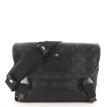 Louis Vuitton Voyager Messenger Bag Monogram Eclipse Canvas PM