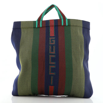Gucci Juta Arles Tote Printed Jute