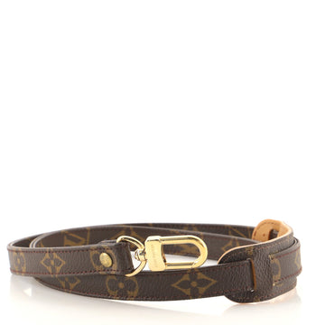Louis Vuitton Adjustable Shoulder Strap Monogram Canvas 16mm