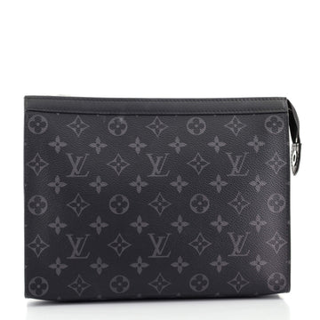 Louis Vuitton Pochette Voyage Monogram Eclipse Canvas MM