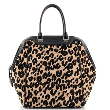 Louis Vuitton North South Bag Limited Edition Stephen Sprouse Leopard Chenille