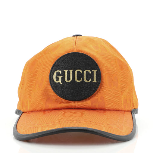 美品　GUCCI Off The Grid ベースボールキャップ Gucci Off The Grid Baseball Cap GG Econyl Orange 86024188
