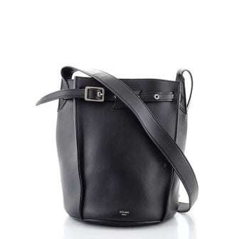 Celine Long Strap Big Bag Bucket Leather
