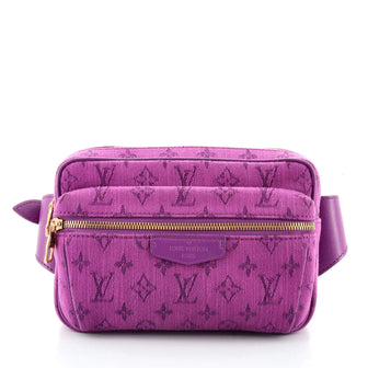 Louis Vuitton Outdoor Bumbag in Purple Monogram Denim ref.535501 - Joli  Closet