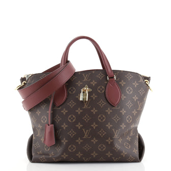 Louis Vuitton Flower Zipped Tote Monogram Canvas MM