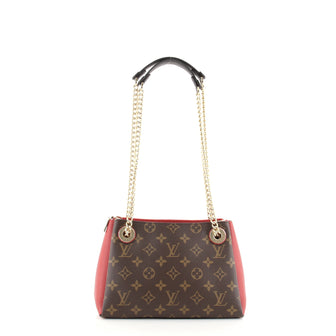 Louis Vuitton Surene Handbag Monogram Canvas with Leather BB