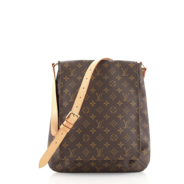 Louis Vuitton Musette Salsa Handbag Monogram Canvas GM