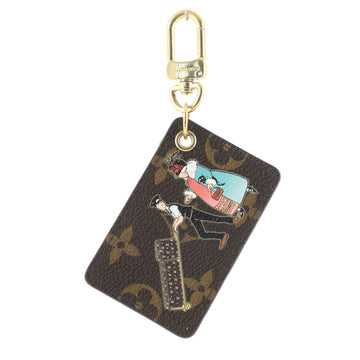 Louis Vuitton Rectangle Illustre Charm and Key Holder Limited Edition Monogram Canvas