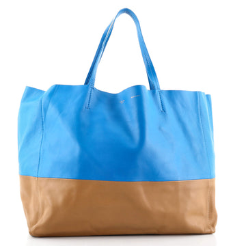 Celine Horizontal Bi-Cabas Tote Leather Large