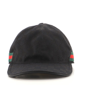 Gucci Web Baseball Cap GG Canvas