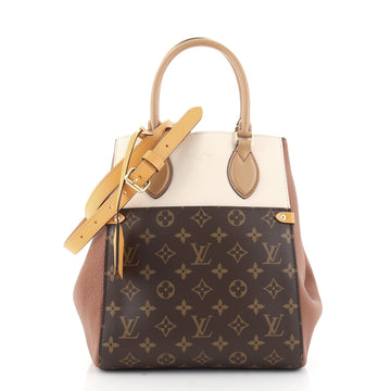 Louis Vuitton Fold Tote Monogram Canvas and Leather MM