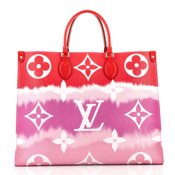 Louis Vuitton OnTheGo Tote Limited Edition Escale Monogram Giant GM
