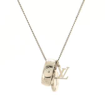 Louis Vuitton Monogram Charms Necklace Metal