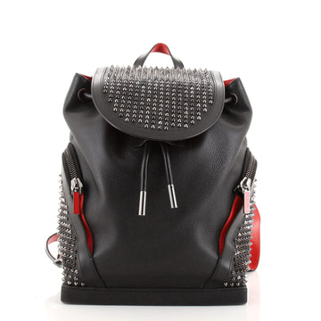 Christian Louboutin Explorafunk Backpack Spiked Leather