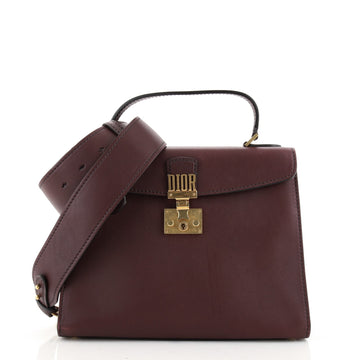 Christian Dior Dioraddict Top Handle Bag Leather Medium