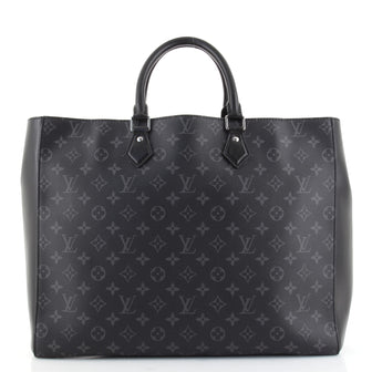Louis Vuitton Grand Sac Bag Monogram Eclipse Canvas