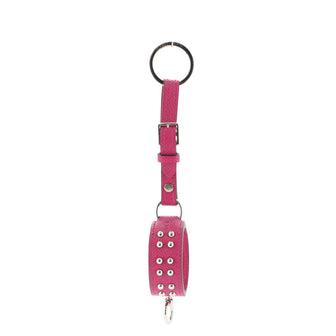 Hermes Collier de Chien Anneau Keychain Studded Leather