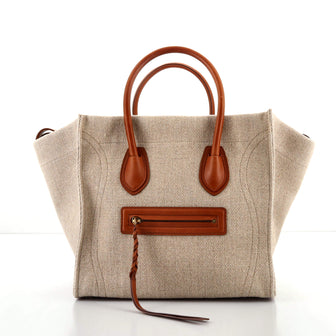 Celine Phantom Bag Canvas Medium
