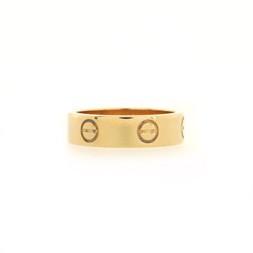 Cartier Love Band Ring 18K Yellow Gold
