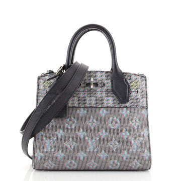 Louis Vuitton City Steamer Damier Monogram LV Pop Canvas Mini