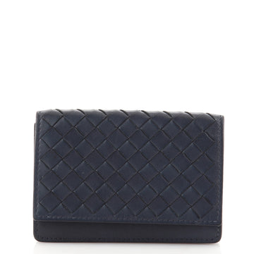 Bottega Veneta Flap Card Case Intrecciato Nappa