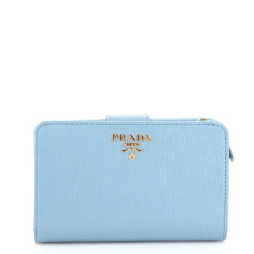 Prada Tab Wallet Vitello Move Medium