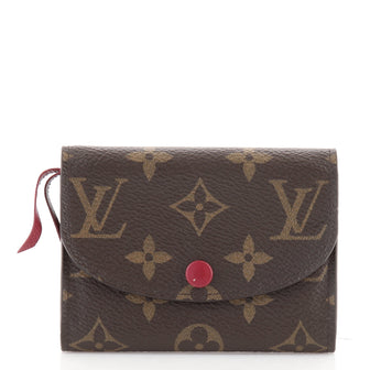 Monogram Canvas & Leather Rosalie Coin Purse for Women