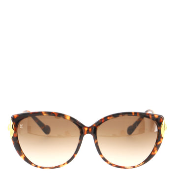 Louis Vuitton Garance Cat Eye Sunglasses Tortoise Acetate and Metal