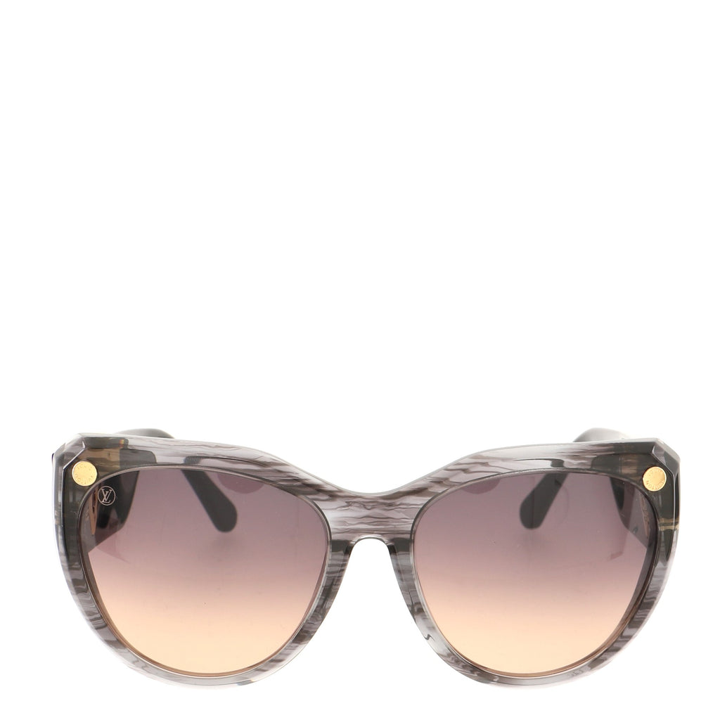 Louis Vuitton Black Gradient My Fair Lady Cat Eye Sunglasses Louis Vuitton