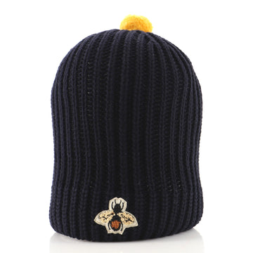 Gucci Bee Beanie Wool Blend