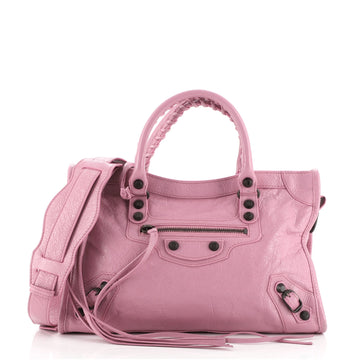 Balenciaga City Classic Studs Bag Leather Small