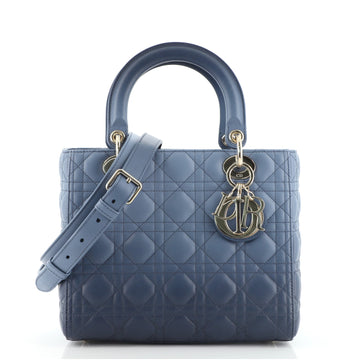 Christian Dior Lady Dior Bag Gradient Cannage Quilt Lambskin Medium