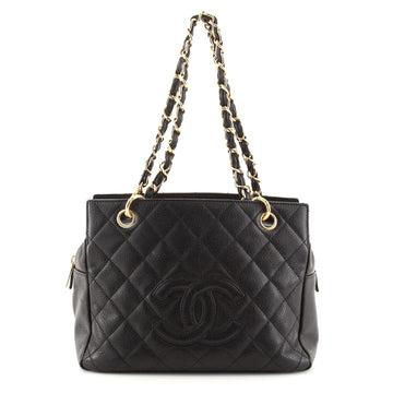 Chanel Petite Timeless Tote Quilted Caviar
