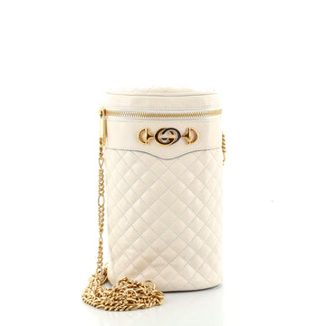 Gucci Trapuntata Crossbody Belt Bag Quilted Leather
