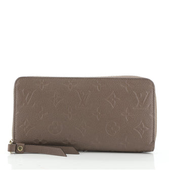 Louis Vuitton Zippy Wallet Monogram Empreinte Leather