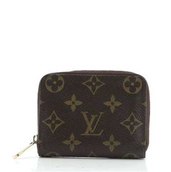 Louis Vuitton Zippy Coin Purse Monogram Canvas