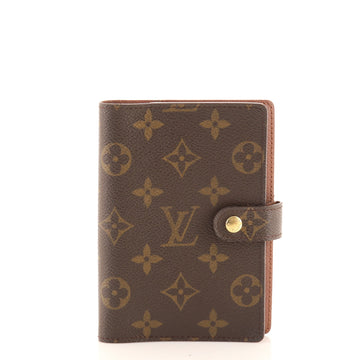 Louis Vuitton Ring Agenda Cover Monogram Canvas PM